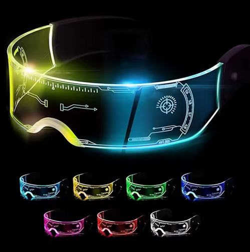 מגן LED סייברפאנק