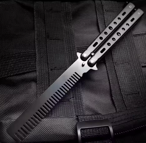 מברשת סכין פרפר (שחור)